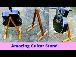 Wooden Guitar Stand Diy Guitar Stand