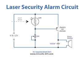 simple laser security alarm using ldr