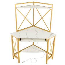 Space Saving Computer Desk With With