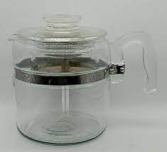 Pyrex 7756 B 6 Cup Glass Coffee Pot