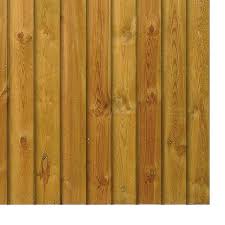 Bowtop Vertical Board Panel 6ft Fence