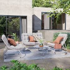 Outdoor Recliner Set Patio Furnitures