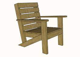 Diy Simple Garden Chair Plans Famous