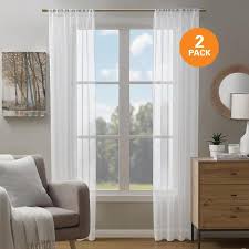 Sheer Curtains The Home Depot