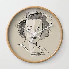 Immortal Icon 02 Wall Clock By