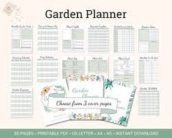 Garden Planner Printable Bundle For