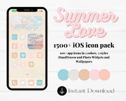 App Icons Beach Wallpapers Ios 14