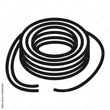 Wired Power Cable Vector Icon