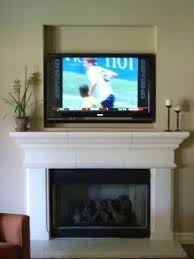 Gas Fireplace With Tv Above Few