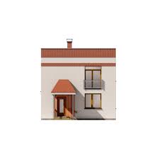 Flat Roof House Plan Shpak 5 89 Sq M