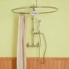 Round Shower Curtain Rods Foter