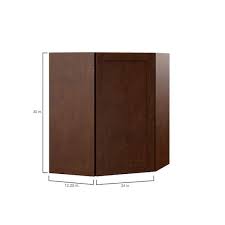 Diagonal Corner Wall Kitchen Cabinet