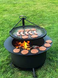 Smokeless Patio Fire Pit Barbeque Pit