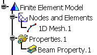 creating beam properties
