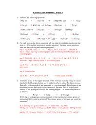 Chapter 6 Chemical Reactions Redox