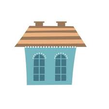 Cute House Logo Vector Art Icons And