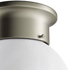 Satco Satco Nuvo 1 Light Brushed Nickel