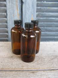 Buy Vintage Brown Glass Apothecary