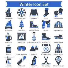 Winter Sports And Activity Vector Icon