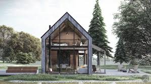 750 Sq Ft Modern Cabin House Plan
