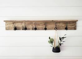 Coat Rack Shelf Wall Coat Rack With