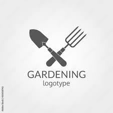Gardening Logo Garden Tools Icon