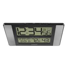 Atomic Digital Clock With Temperature