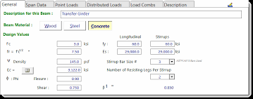 calculation modules beams multiple