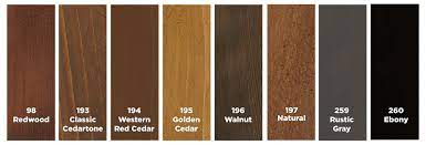 Colors Huemiller Wood Stain Sealant