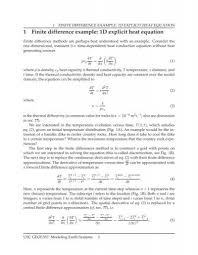 1d Explicit Heat Equation Usc