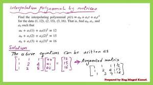 Matrix For The Quadratic Function