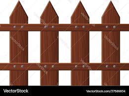 Garden Fence Icon Cartoon Style Royalty