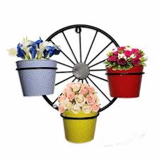 Wall Mounted 3 Tier Flower Pot Stand