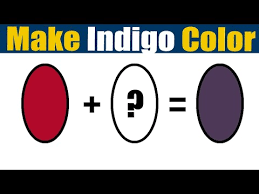 Color Mixing To Make Indigo