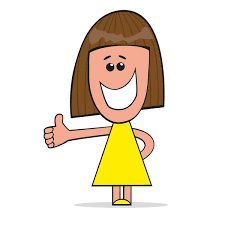 Girl Thumbs Up Vector Images