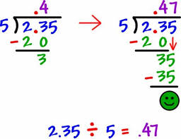 Decimal Division Without A Calculator