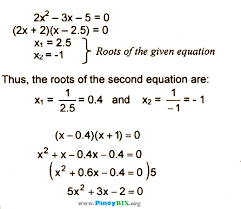 Reciprocal Of The Roots Of 2x