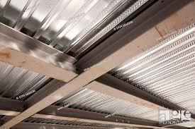 metal decking over structural steel