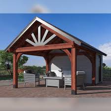 Heavy Timber Patio Pavilion
