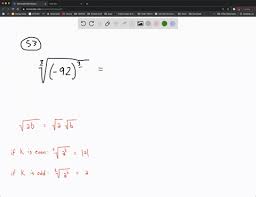 Solved Simplify The Radical Expressions