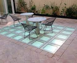 Glass Floor Skylight Design Glass Brick