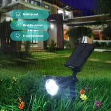 Led Solar Spotlights Lamp Waterproof