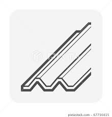 Concrete Zinc Deck Slab Vector Icon