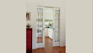 Black Stained Glass For Kitchen Door