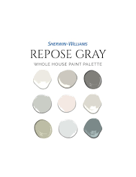 Sherwin Williams Repose Gray Palette