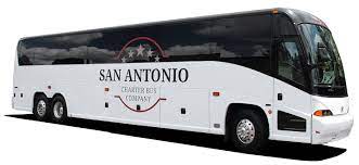 San Antonio Charter Bus Company Bus