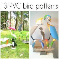 Pvc Pipe Bird Patterns Diy Craft