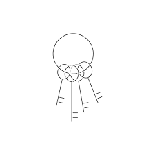 House Key Lineart Icon Symbol Vector
