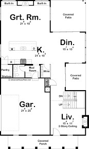 2 Story Southern Style House Plan