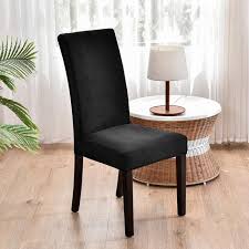 Velvet Fabric Big Elastic Chair Covers